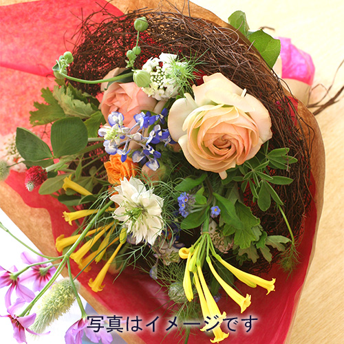春の花たちで束ねるナチュラルブーケ2026（1）